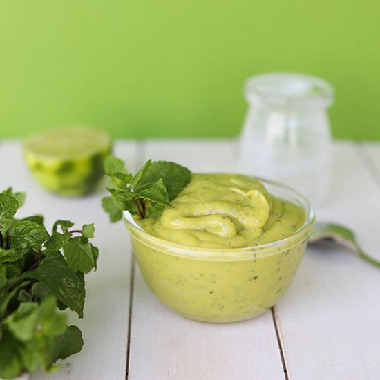 Mint Avocado Dip