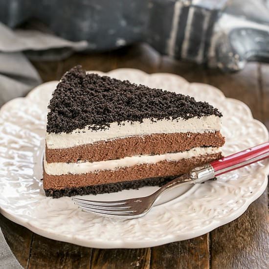 Layered Chocolate Cream Torte