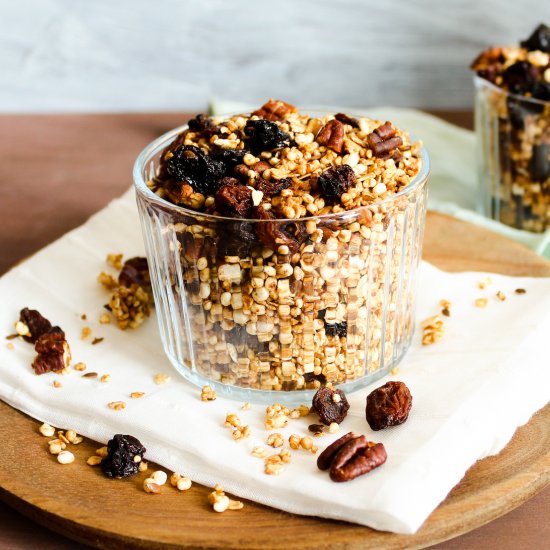 Pecan Cherry Granola