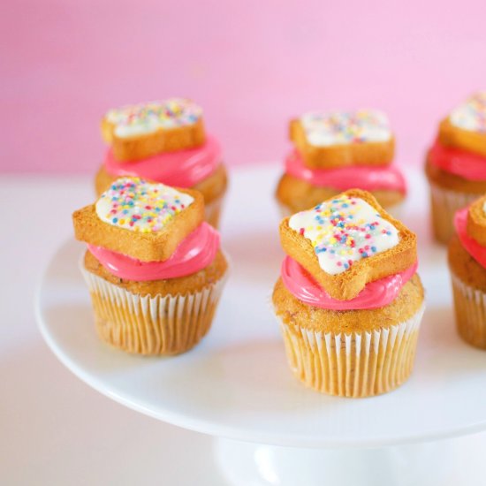 Fairy Bread Cupcake Toppers