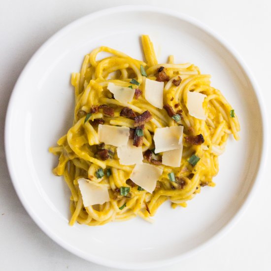 Butternut Squash Carbonara