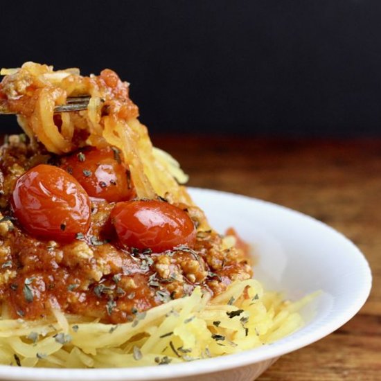 Paleo Spaghetti Squash Spaghetti