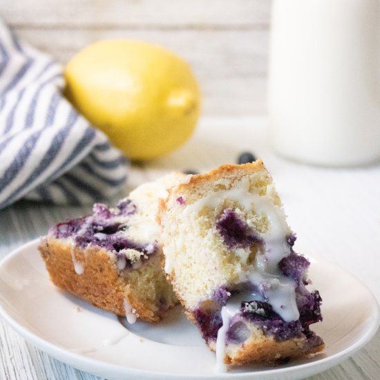 Lemon Blueberry Bread Loaf