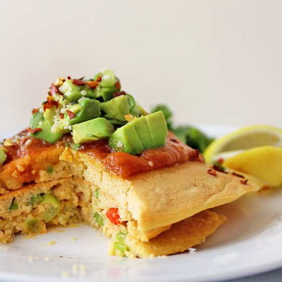 Savoury Chickpea Pancakes