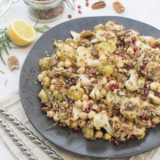 Roasted Brussels Sprouts Salad