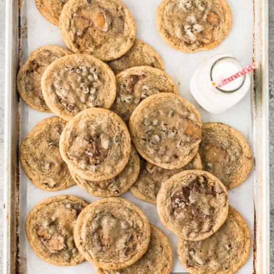 One Bowl Rolo Cookies