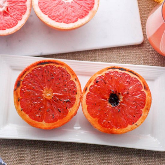 Honey Bruleed Grapefruit