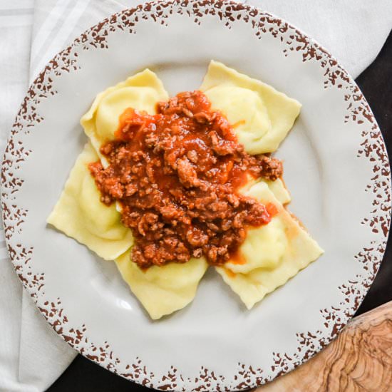 Tuscan Potato Ravioli