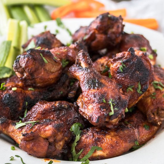 Slow Cooker Wings with Spicy BBQ