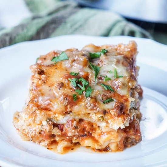 Slow Cooker Lasagna