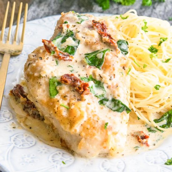 Creamy Tuscan Garlic Chicken