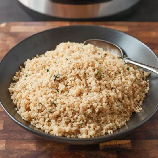 Cilantro Lime Instant Pot Quinoa