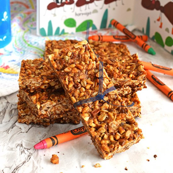 Peanut Butter Granola Bars