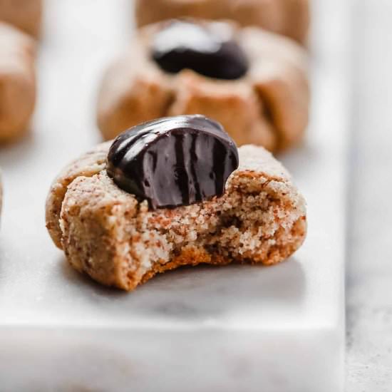 Sugar-free Nutella Cookies