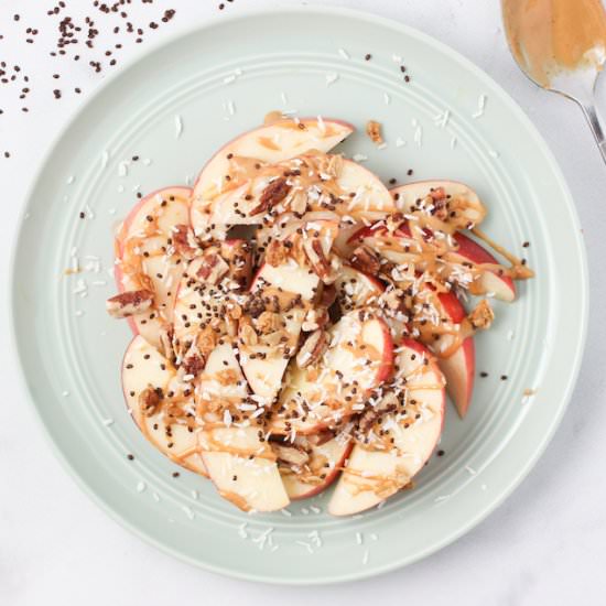 Healthy Apple Nachos