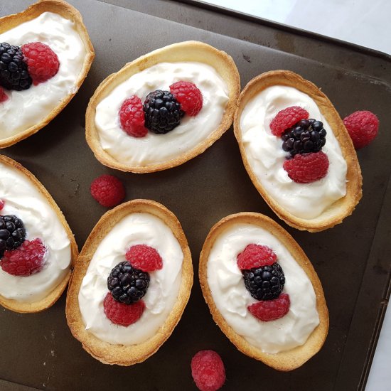 Mini Tortilla Bowl Dessert