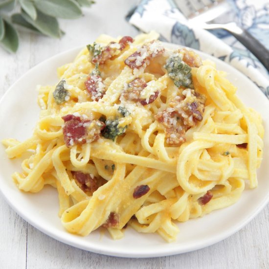 Butternut Squash Carbonara