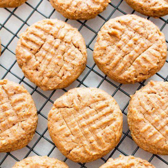 Peanut Butter Cookies – Vegan