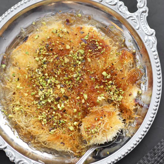 Homemade Kanafeh