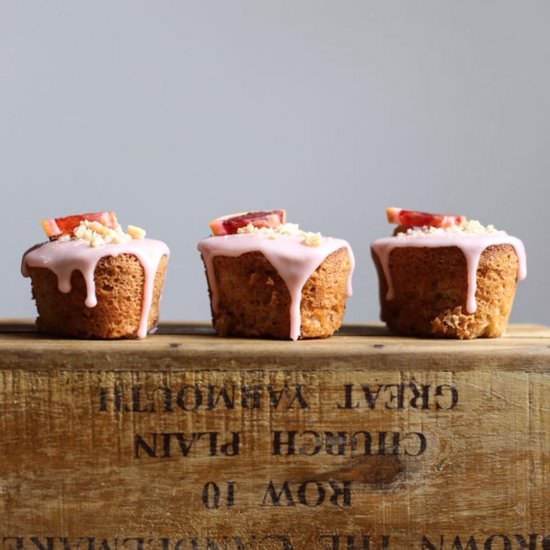 Blood Orange Buckwheat Friands