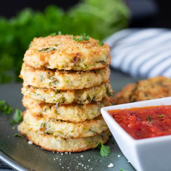 Baked Potato and Zucchini Bites