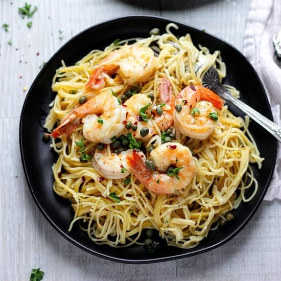 Instant Pot Shrimp Scampi