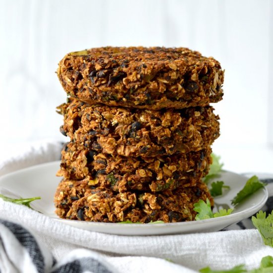 Black Bean Veggie Burgers