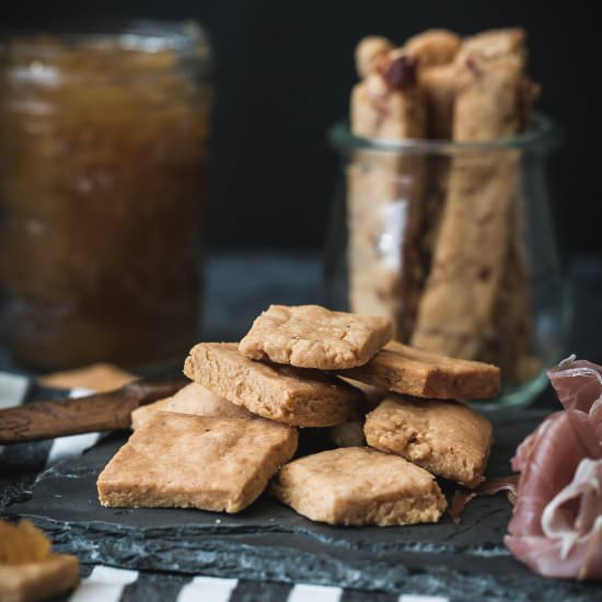 Manchego Cheese Crackers