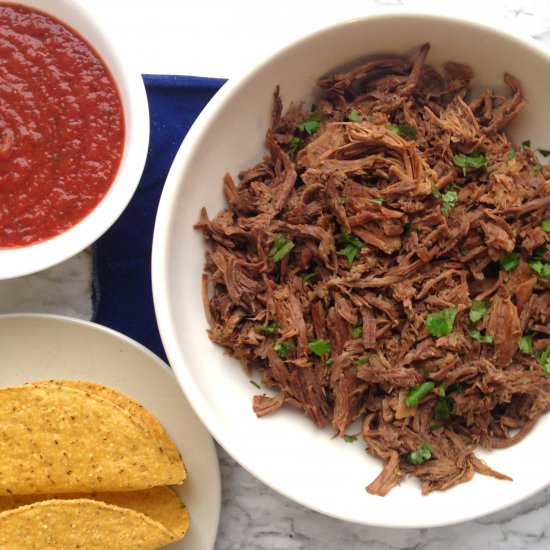 Instant Pot Shredded Beef