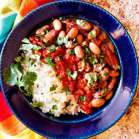 Instant Pot Cowboy Pinto Beans