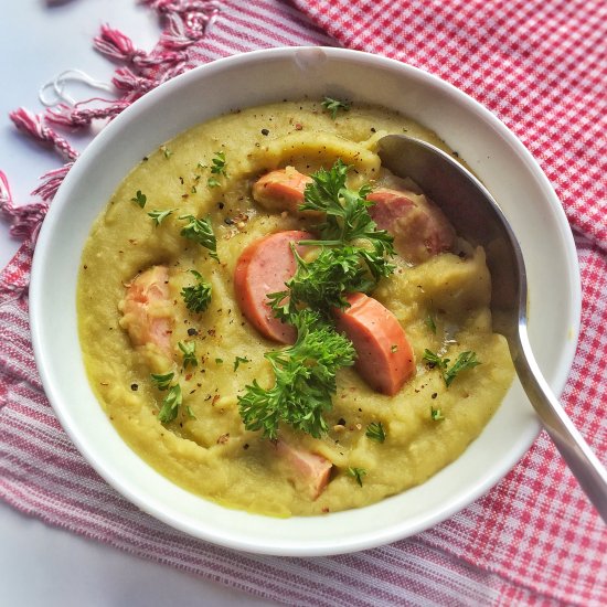 Split Pea Soup (Dutch Erwtensoep)