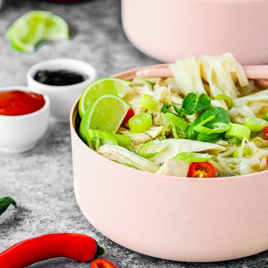 Easy Instant Pot Chicken Pho