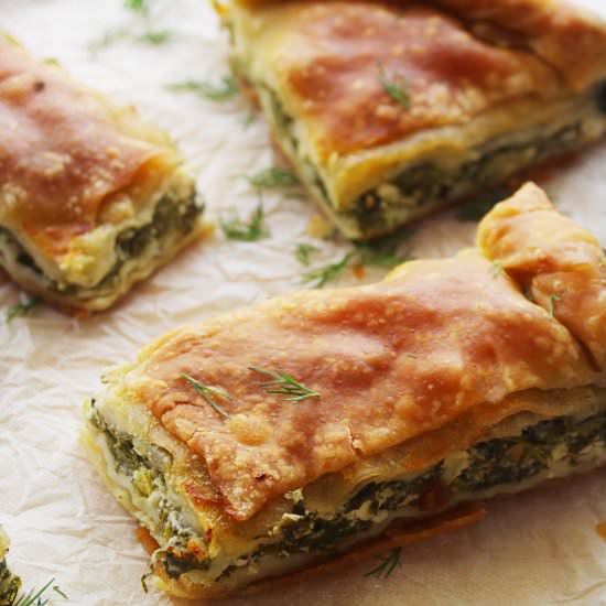 Traditional Greek Spinach Pie