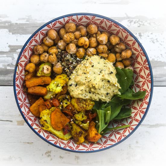 Roasted Vegetable Buddha Bowl