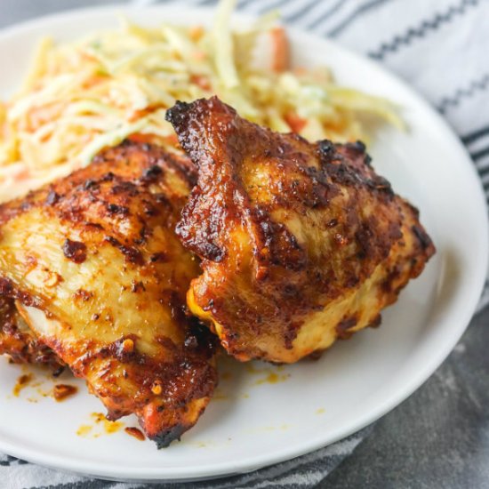 Baked Spicy Chicken Thigh