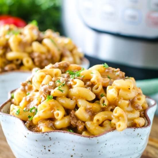 Instant Pot Hamburger Helper