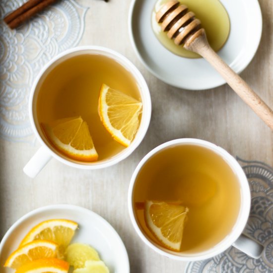 Lemon Ginger Tea | ‘Unchai’ tea