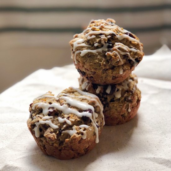 Avocado Morning Glory Muffins