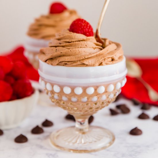 Four Ingredient Chocolate Mousse