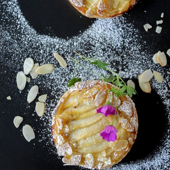 French Almond Pear Tart