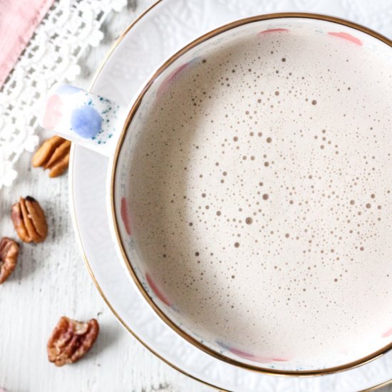 Steamy Spiced Pecan Milk