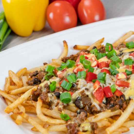 Loaded Chili Cheese Fries