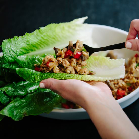 Chicken Lettuce Wraps