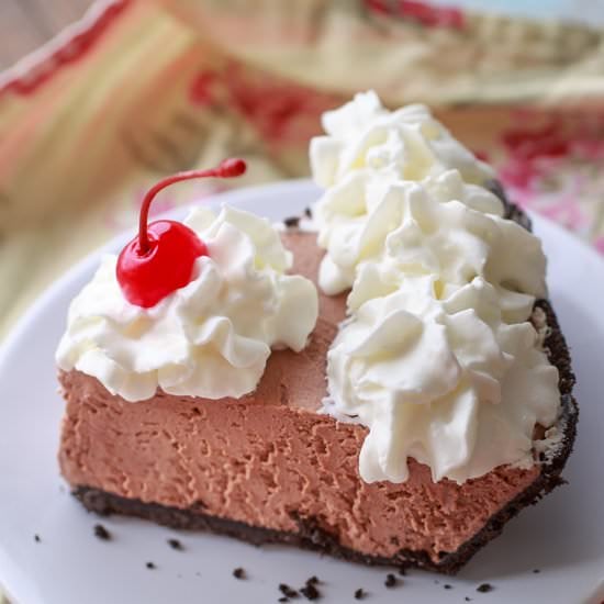 Chocolate Velvet Pie