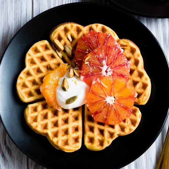 Norwegian Heart Waffles