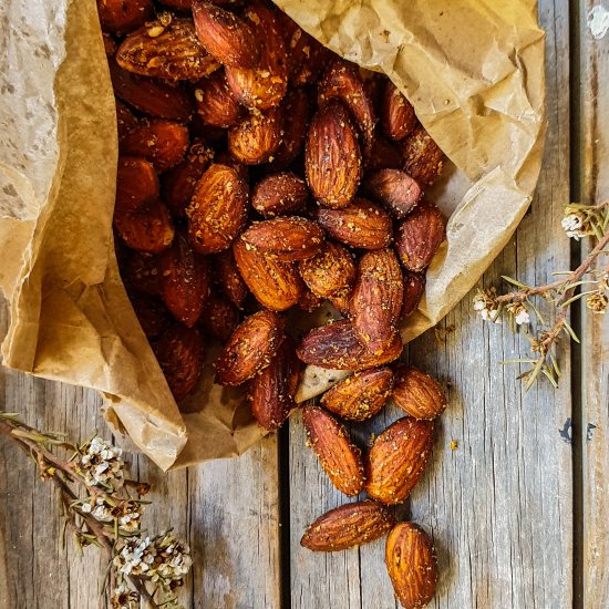 Dukkah almonds