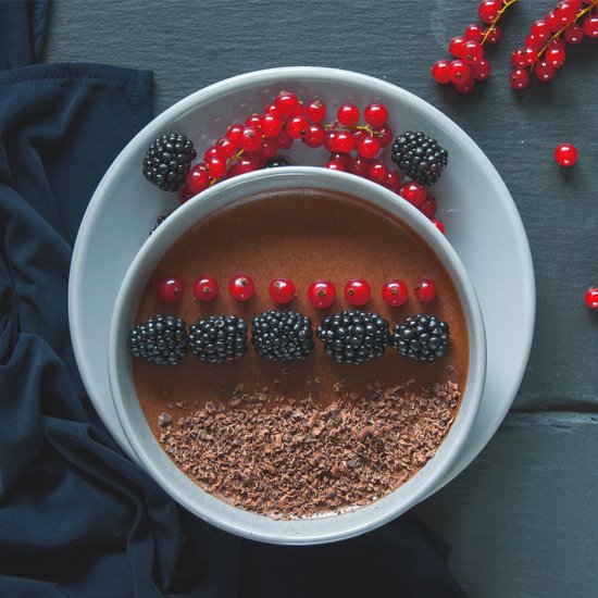 Two-Ingredient Chocolate Mousse