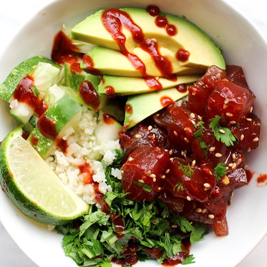 Keto Poké Bowl