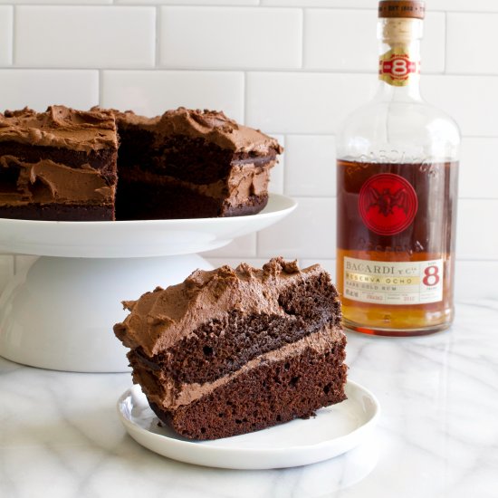 Chocolate Rum Cake