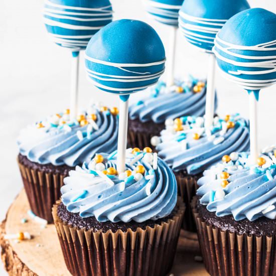 Cake Pop Cupcakes